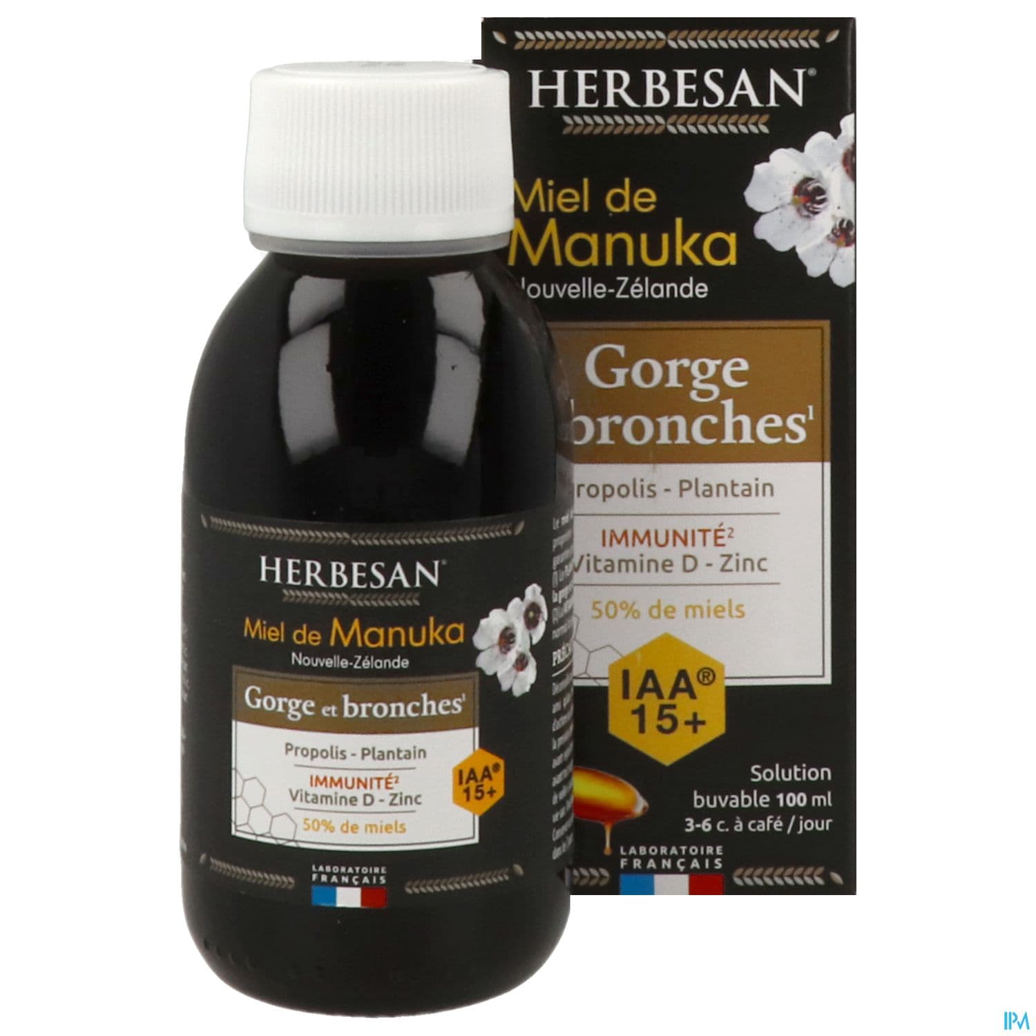 HERBESAN SIROP GORGE MANUKA 100ML