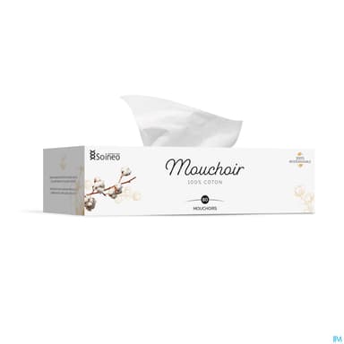 Soineo Mouchoir Coton Nt Boite 70