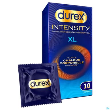 Durex Intensity Xl Preservatif Sans Latex 10