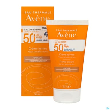 Eau Thermale Avene Solaire Creme Spf50+ Teintee 50ml