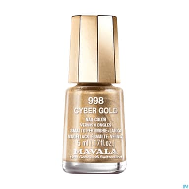 MAVALA VERNIS ONGL CYBER GOLD 998