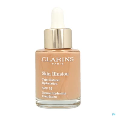 Clarins Skin Illusion Fond De Teint Fluide 112 Amber 30ml