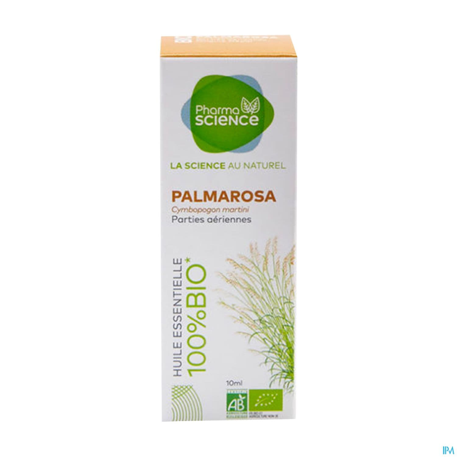 Pharmascience Huile Essentielle Palmarosa Bio 10ml — Pharmacie du Pilori
