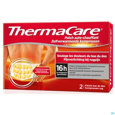 Thermacare Patch Chauffant Dos Ceinture Ajustab X2