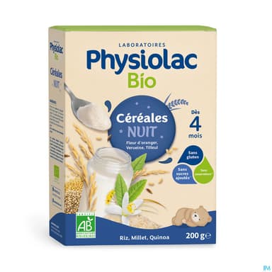 PHYSIOLAC CEREALE DU SOIR BIO 200G