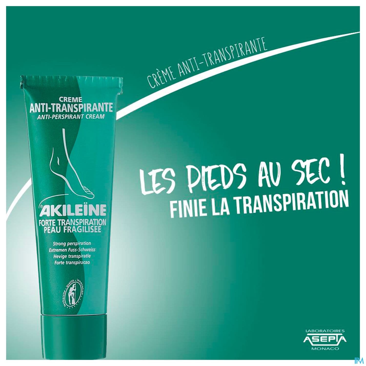 AKILEINE CR A/TRANSPIRANTE 75ML