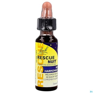 Rescue Bach Nuit Compte Gouttes 10ml