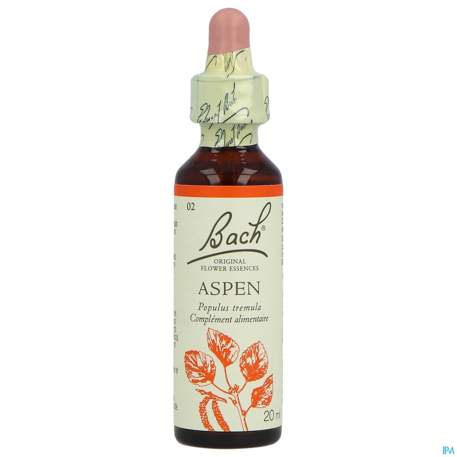 Fleurs De Bach Original 02 Aspen Compte Gouttes 20ml