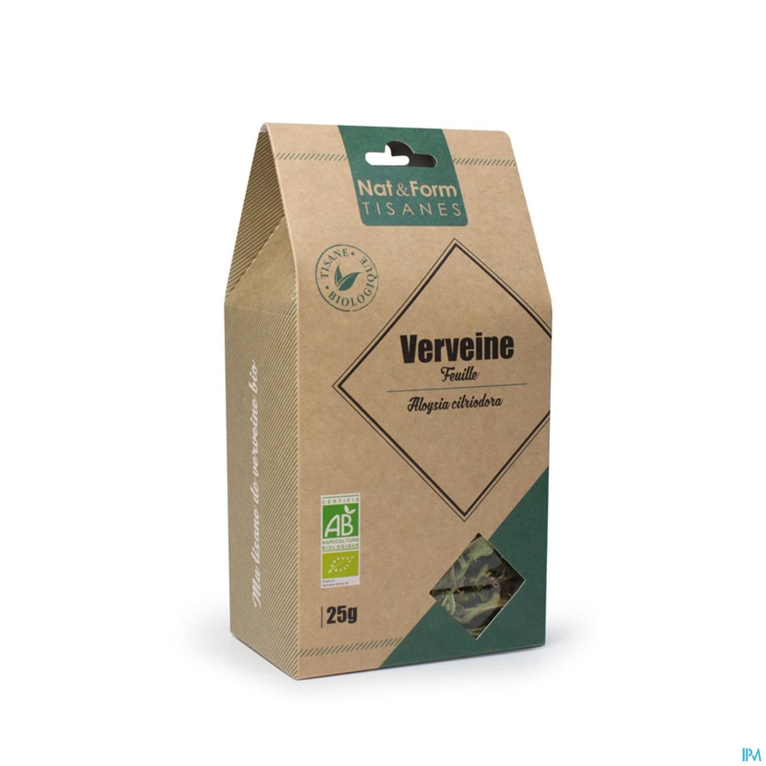 Nat Et Form Tisane Verveine Feuille Bio 25g