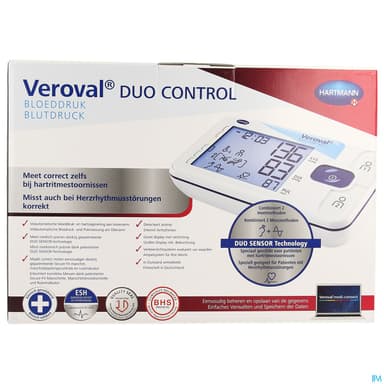 Hartmann Veroval Duo Control Tensiometre Bras l