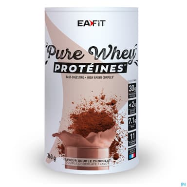 EA-FIT PURE WHEY DBL CHOCO 360G