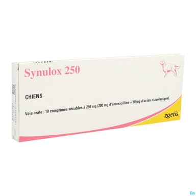 Synulox 250mg Comprime Appetent 10