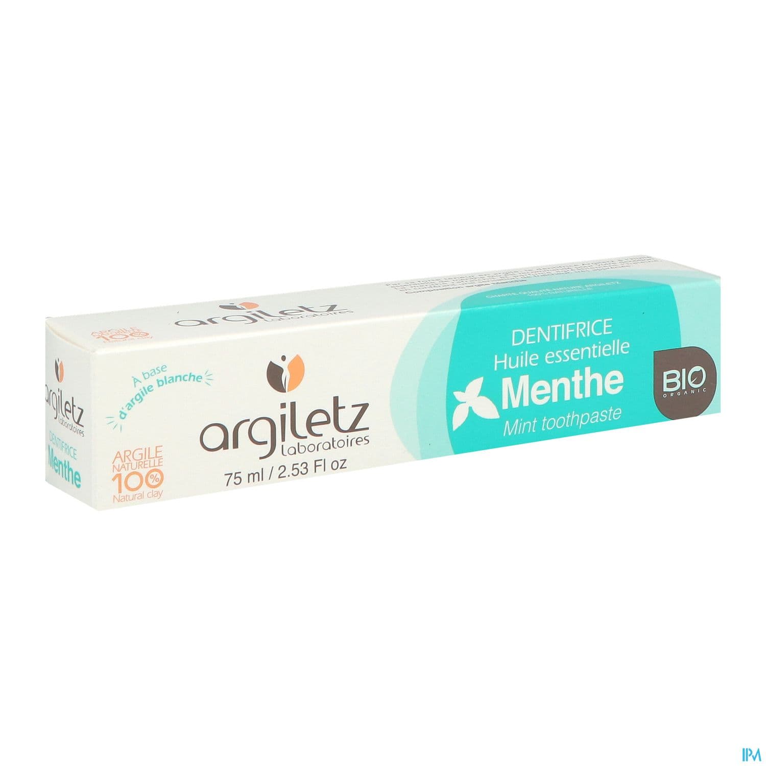 ARGILETZ DENT BIO MENTHE 75ML