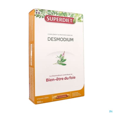 Superdiet Desmodium Ampoule Buvable 15ml 20