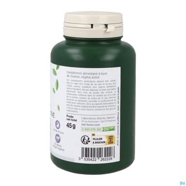 Nat Et Form Charbon Vegetal Gelule 200