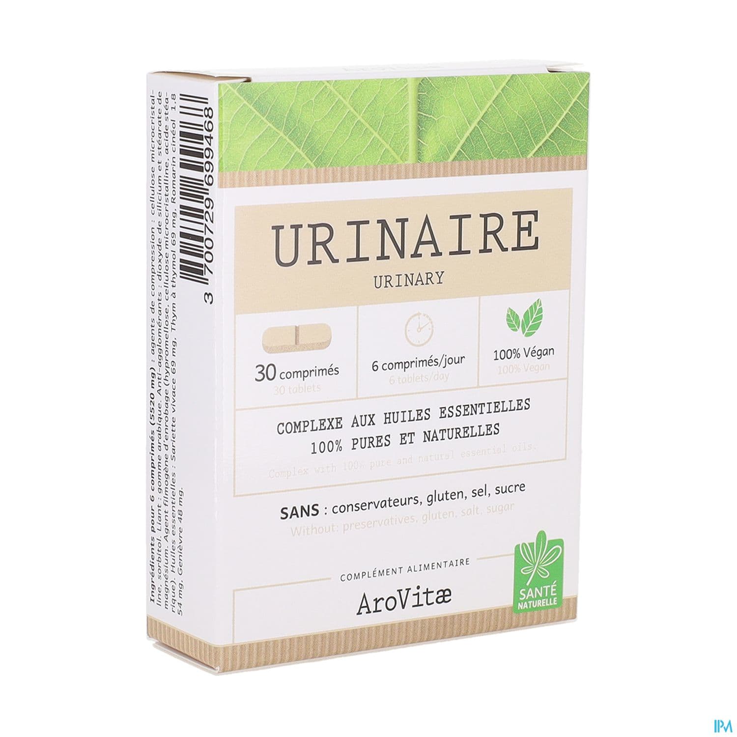 AROVITAE URINAIRE CPR 30
