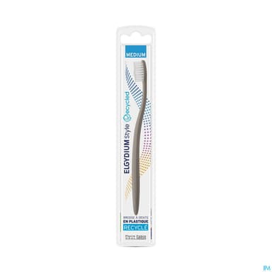 Elgydium Style Recycled Brosse A Dents Medium