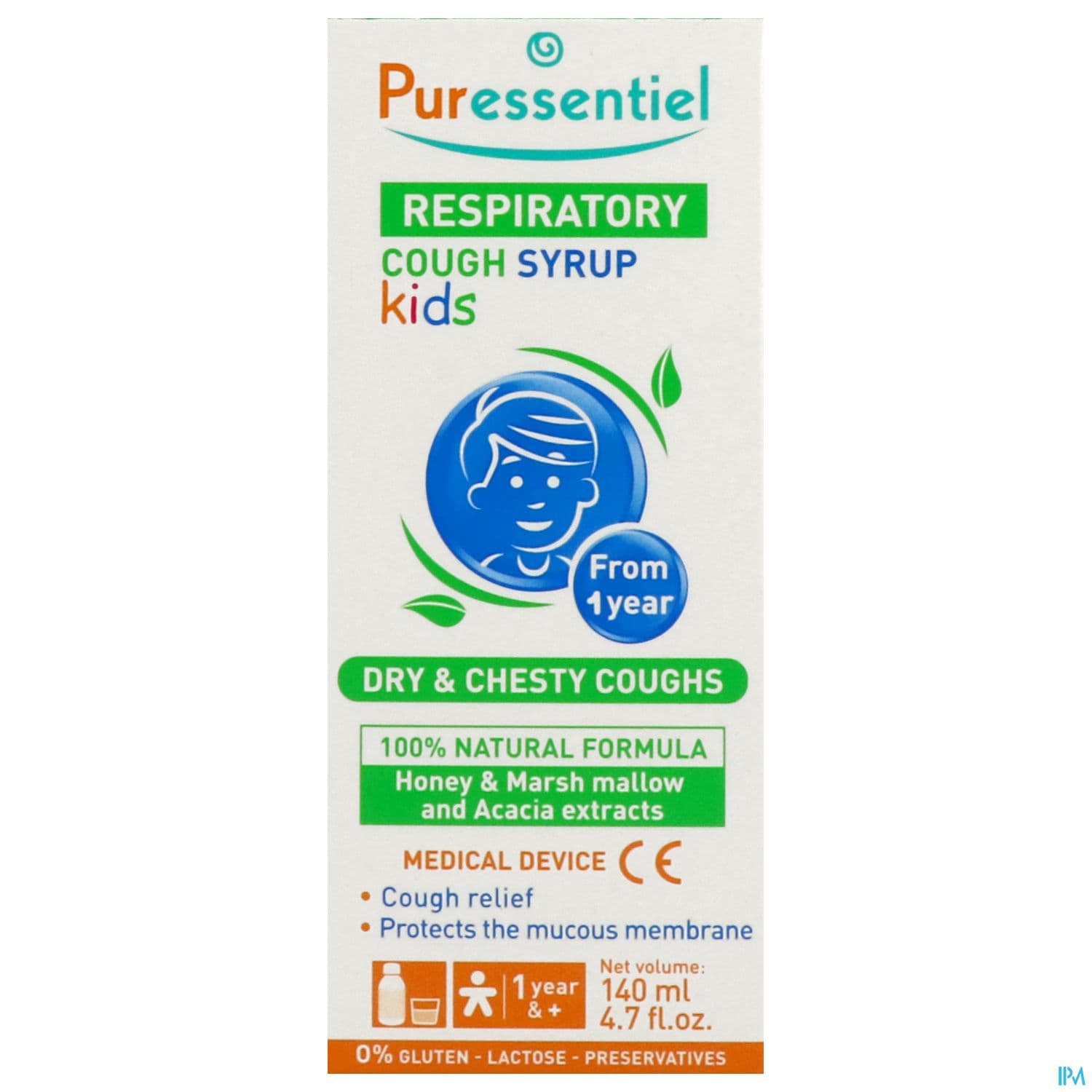PURESSENTIEL RESP SIROP TOUX ENF