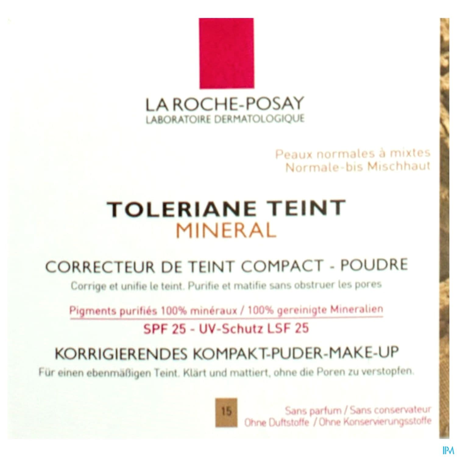 TOLERIANE TEINT FDT MINERAL N15 9G