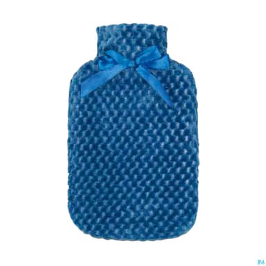 L2N BOUILLOTTE FOURRURE BLEU NUIT