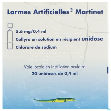 LARMES ARTIF 5,6MG/0,4ML MARTIN 20
