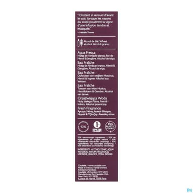 Caudalie The Des Vignes Eau Fraiche 50ml