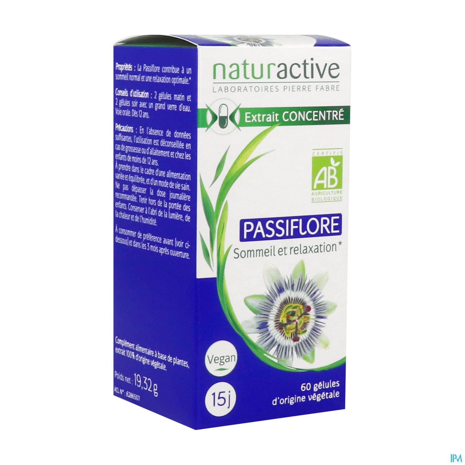 Naturactive Passiflore Bio Gelule 60