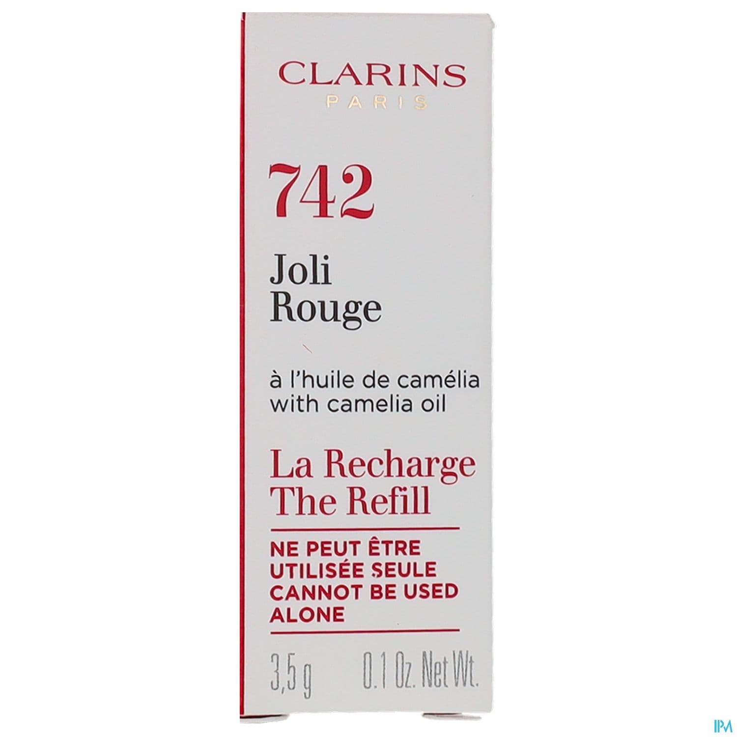 Clarins Joli Rouge A Levres Satin La Recharge 742 3g5