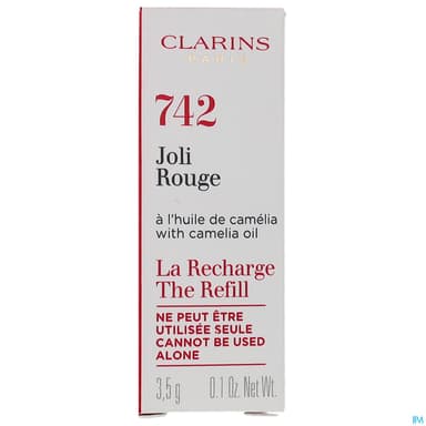 Clarins Joli Rouge A Levres Satin La Recharge 742 3g5
