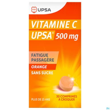 Upsa Vitamine C 500mg Comprime A Croquer 15 X2