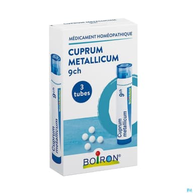 Boiron Cuprum Met. 9ch Granules 4g X3