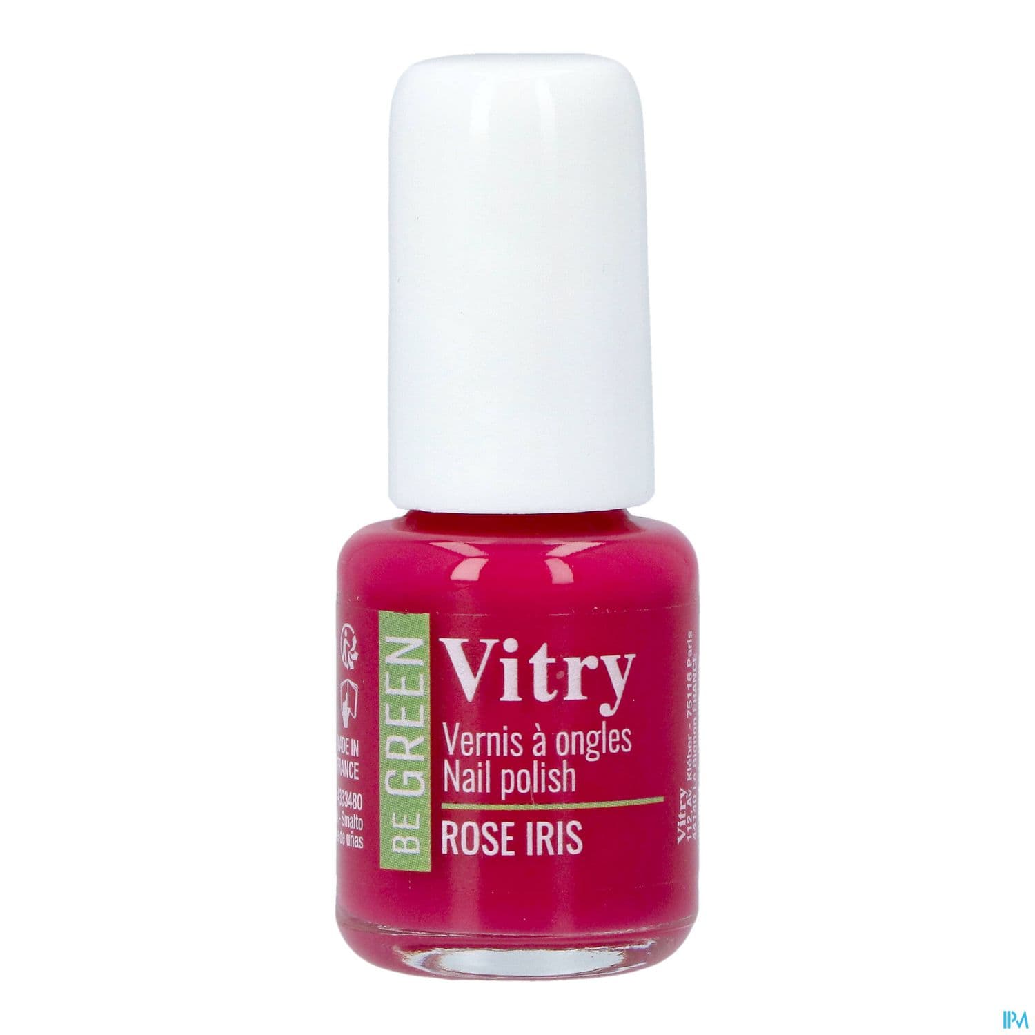 Vitry Be Green Vernis Ongles Rose Iris 6ml