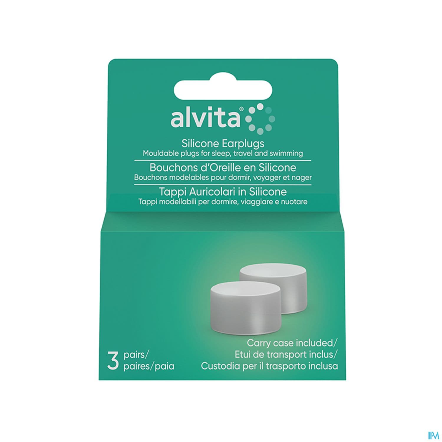 ALVITA BOUCHON OREILLE SILICONE 3P