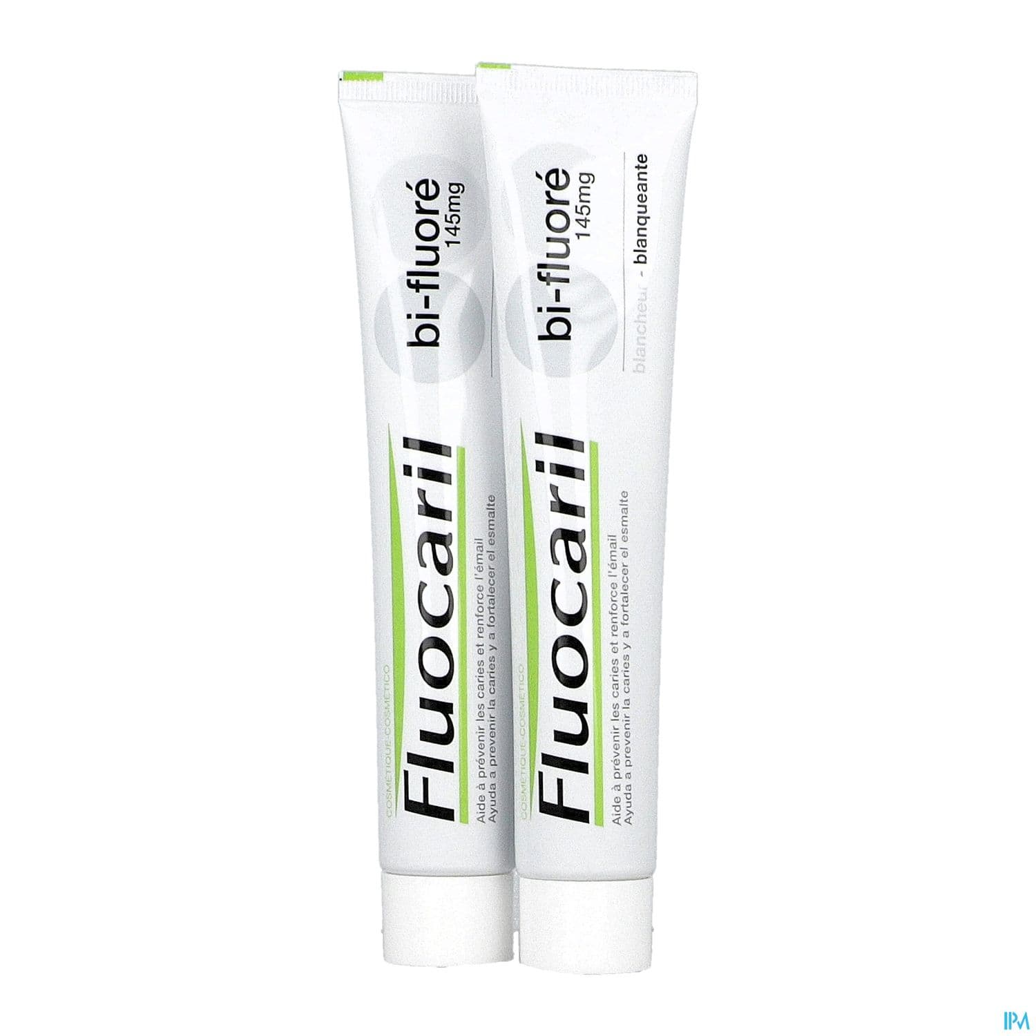 Fluocaril Bi Fluore 145mg Dentifrice Blancheur 75ml X2