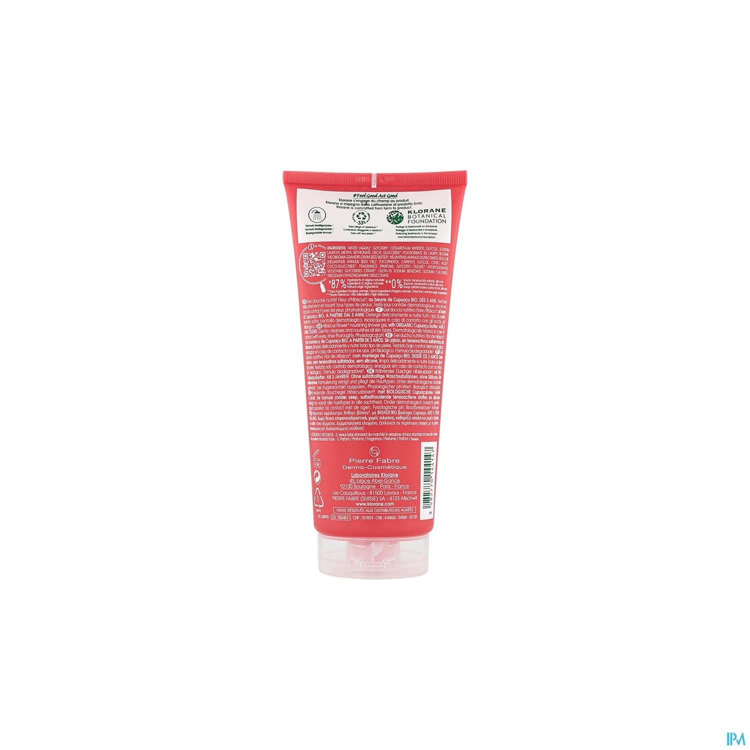 KLORANE GEL DCH FL HIBISCUS200ML