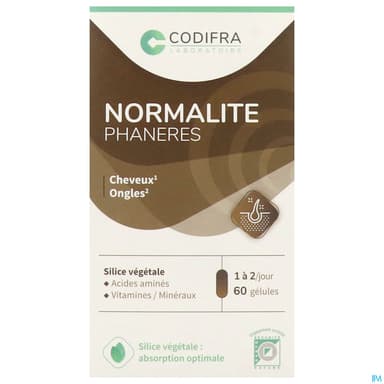 NORMALITE PHANERES GELUL 60