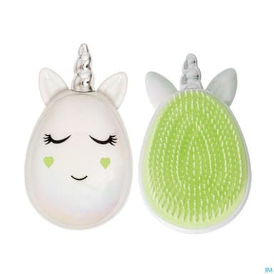 Plic Beauty Brosse Cheveux Licorne Bleue