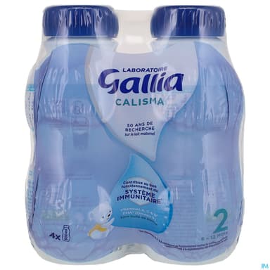 GALLIA CALISMA 2 LAIT BOUT 4X500ML