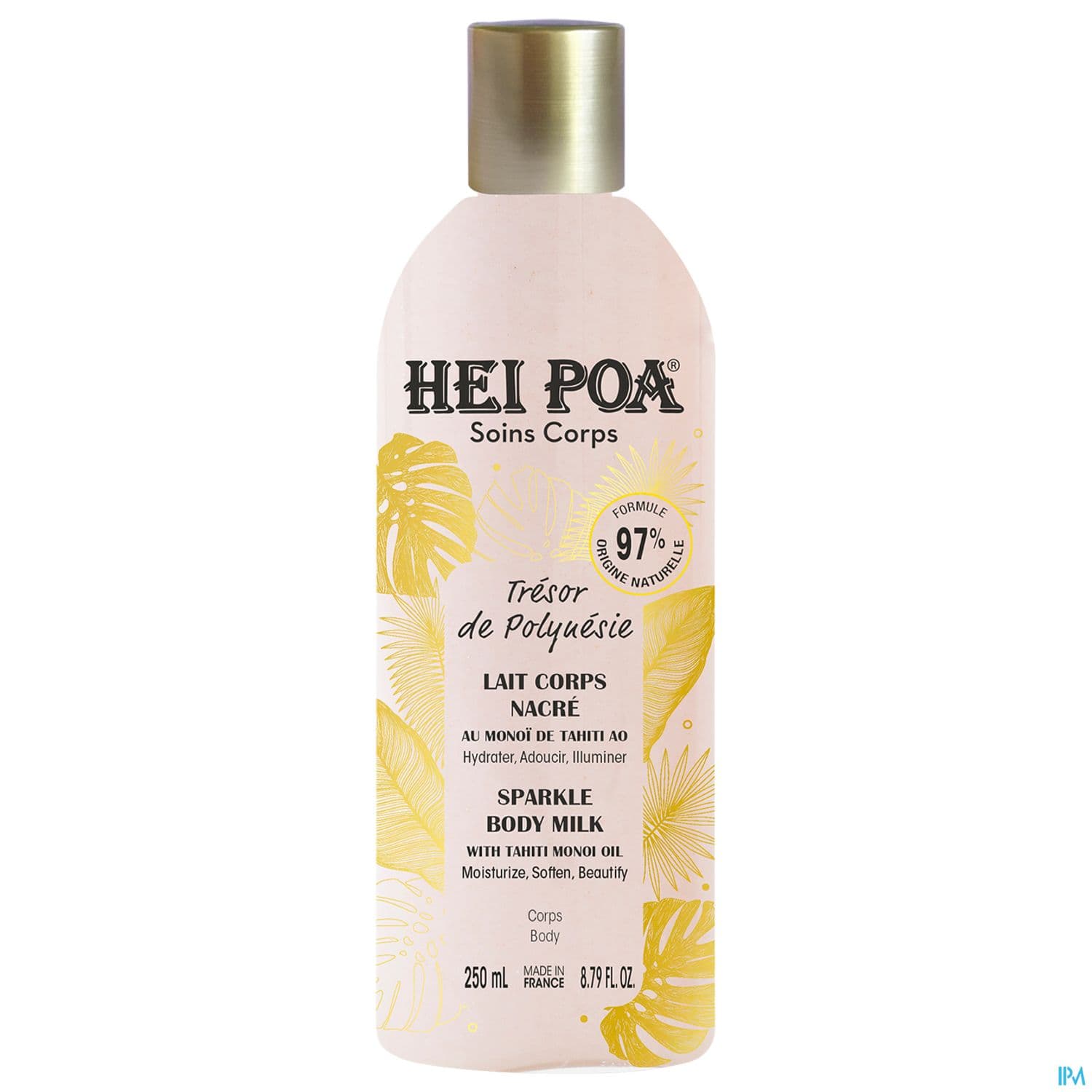 HEIPOA LAIT NACRE TRESOR POLY250ML