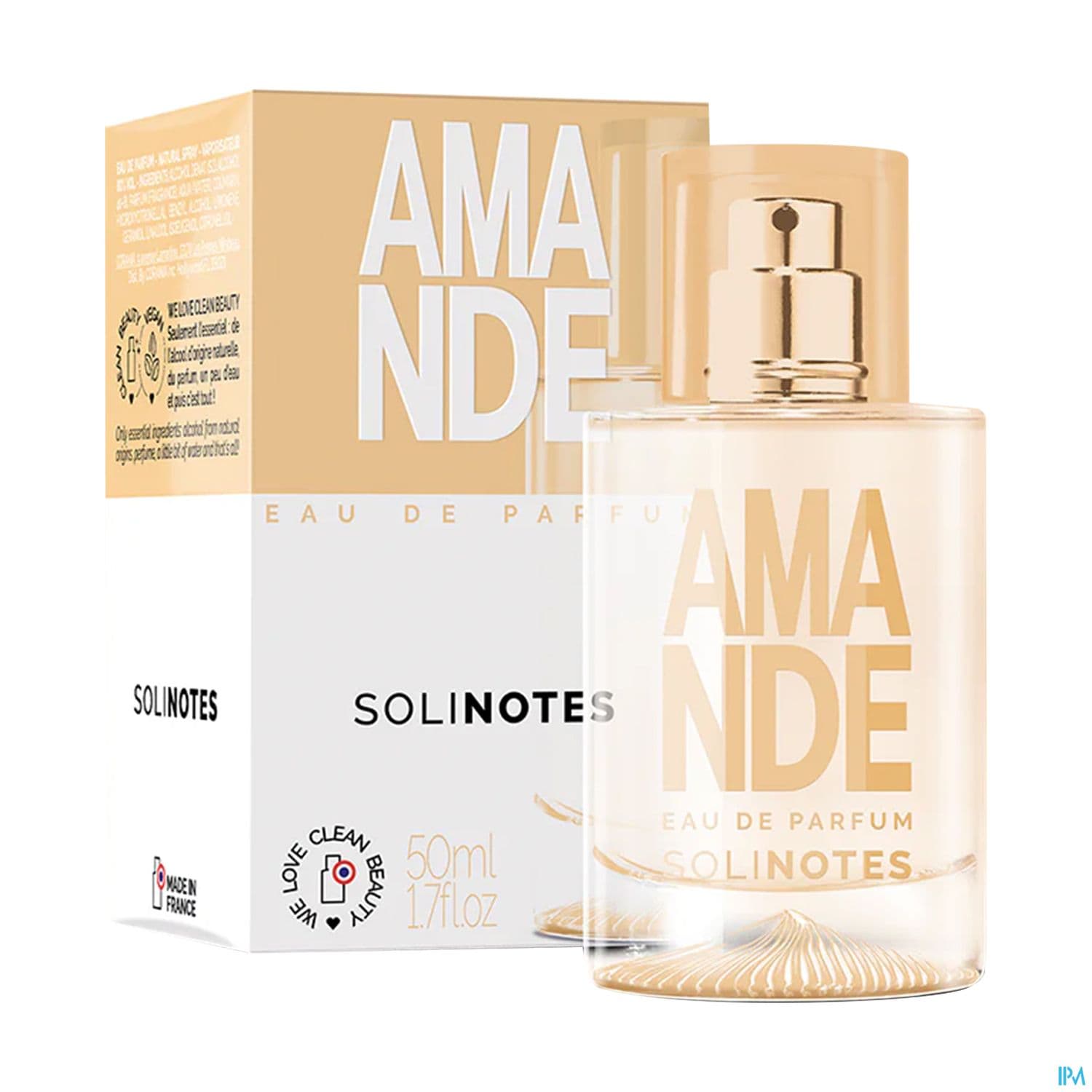 Solinotes Eau De Parfum Amande Vaporisateur 50ml
