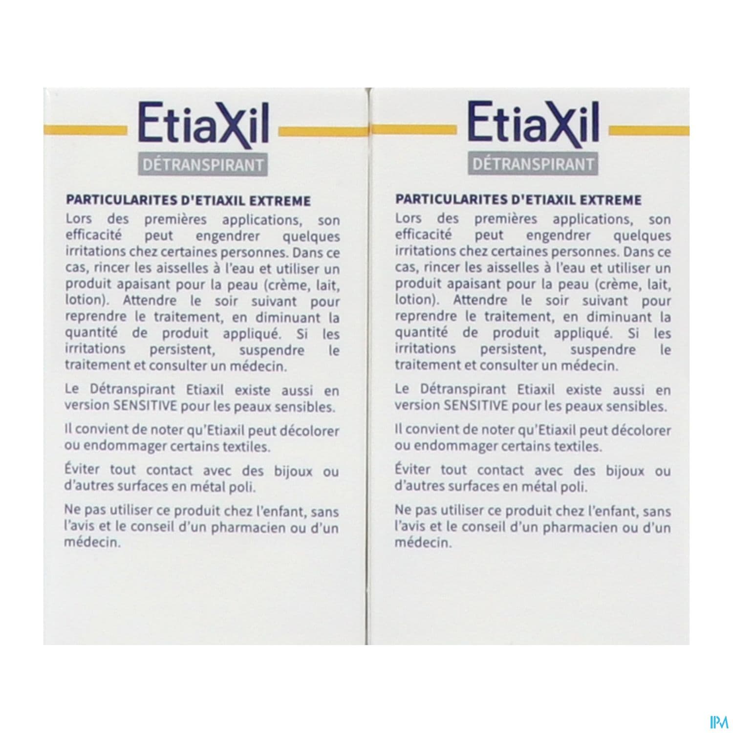 ETIAXIL DETRANSP BILLE PN 15MLX2