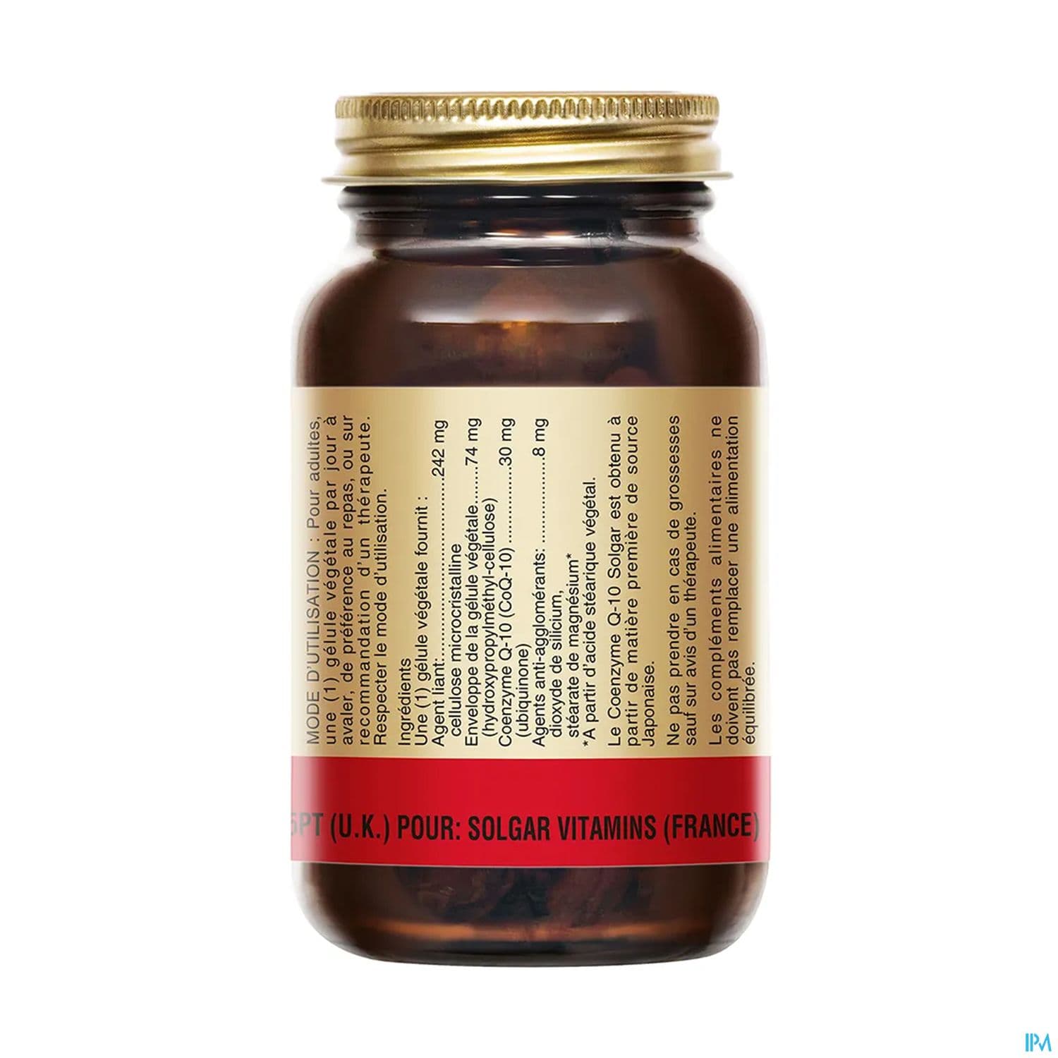 Solgar Coq 10 60mg Gelule Vegetale 30