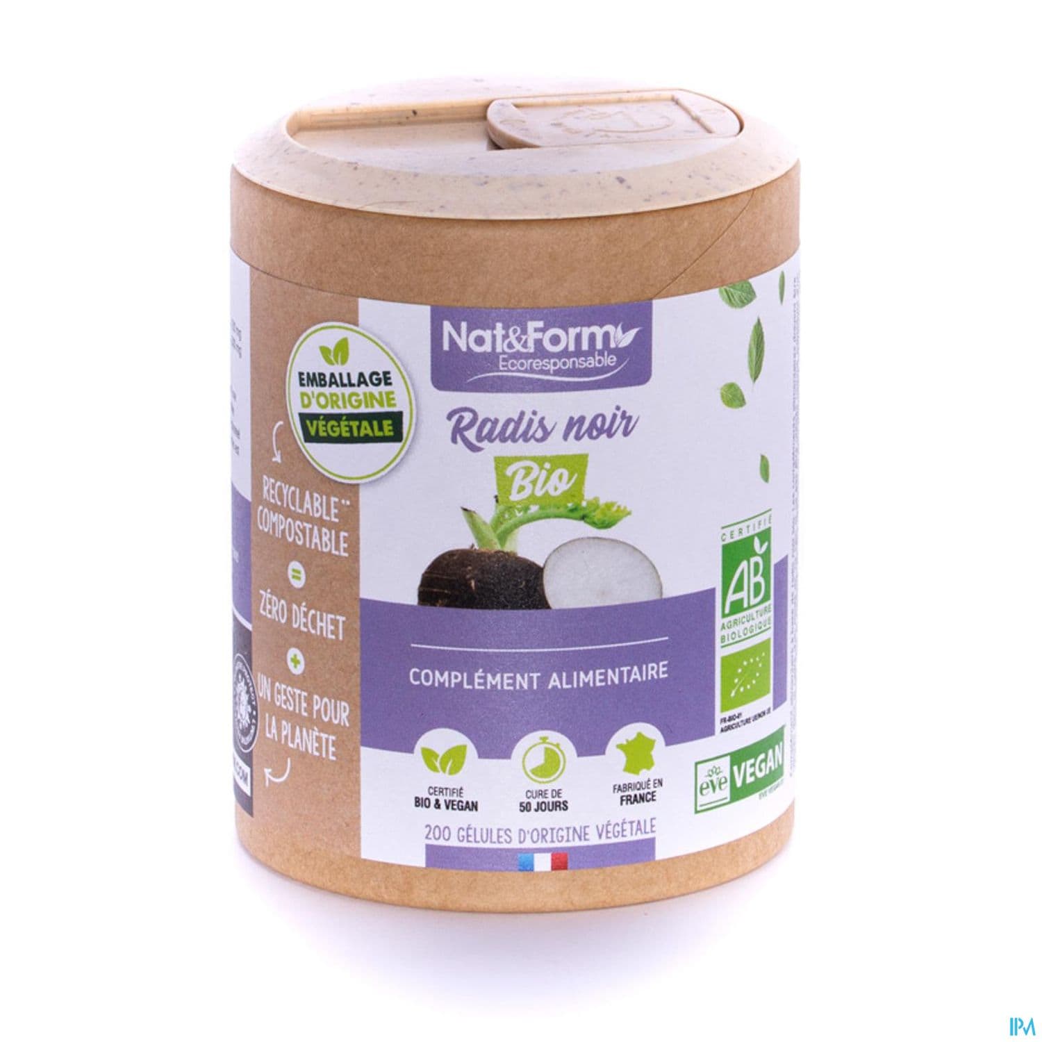 NAT&FORM ECO RADIS NOI BIO GELU200