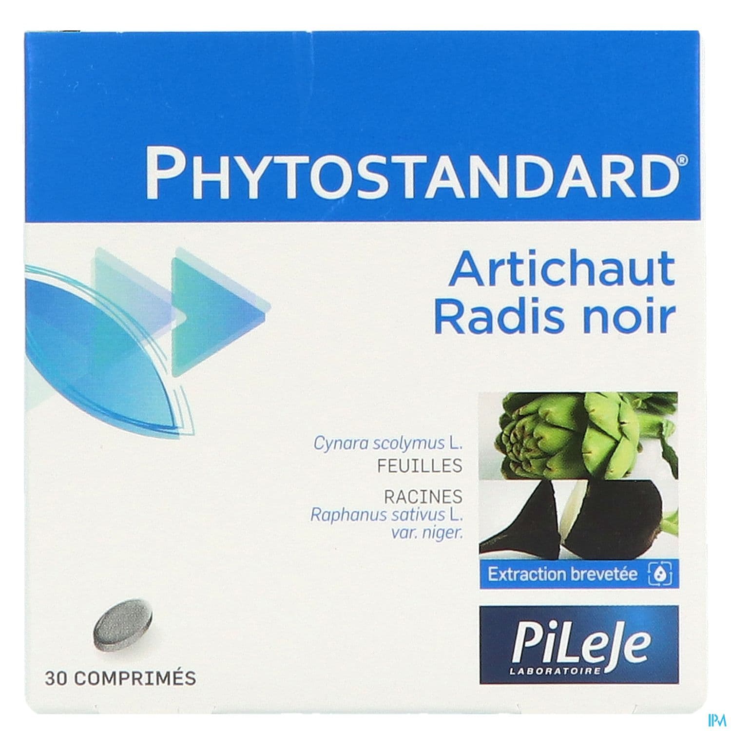 Pileje Phytostandard Artichaut Radis Noir Comprime 30