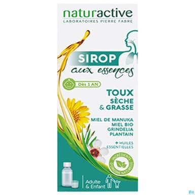 Naturactive Sirop Aux Essences Toux 120ml