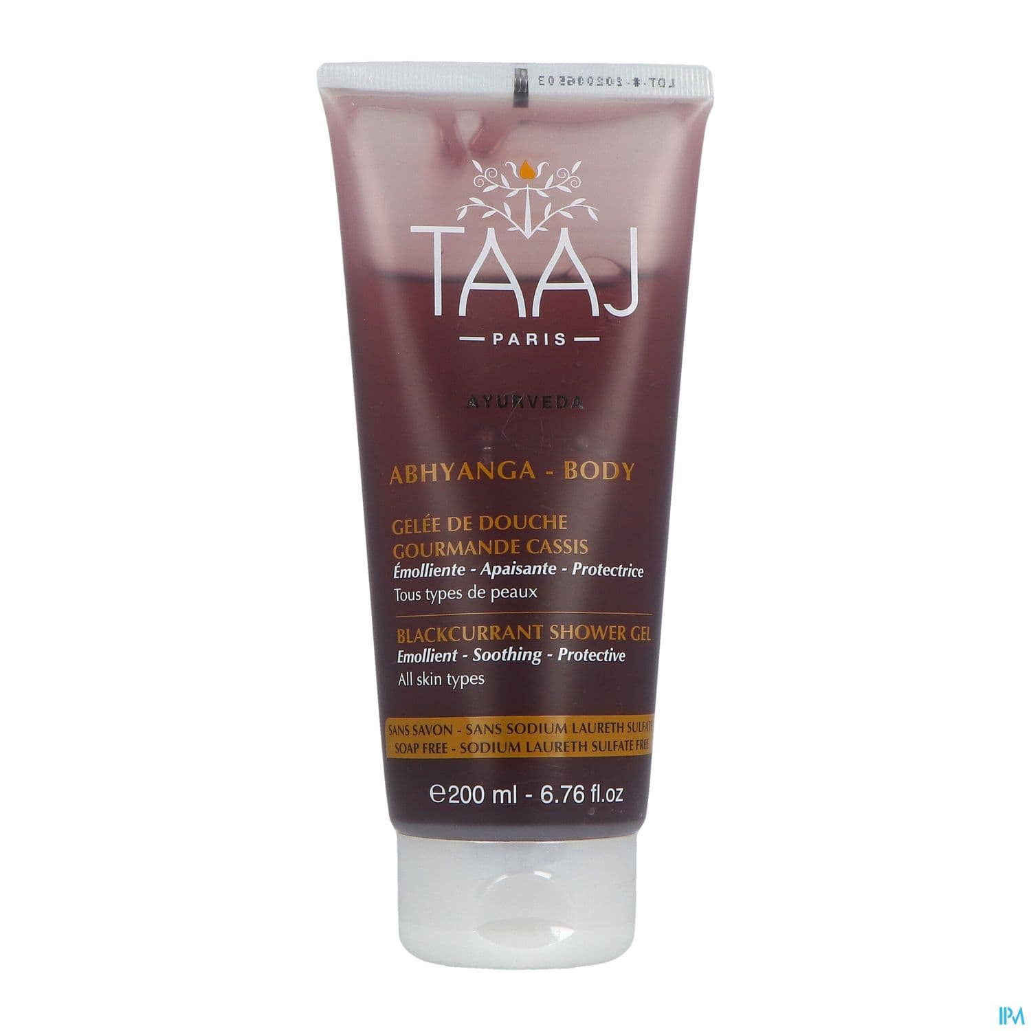 TAAJ ABHYANGA GEL DCH CASSIS 200ML