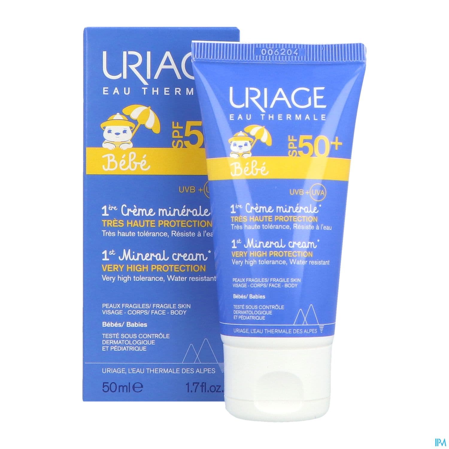 URIAGE BEBE 1ERE CR MIN SPF50 50ML