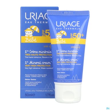 URIAGE BEBE 1ERE CR MIN SPF50 50ML