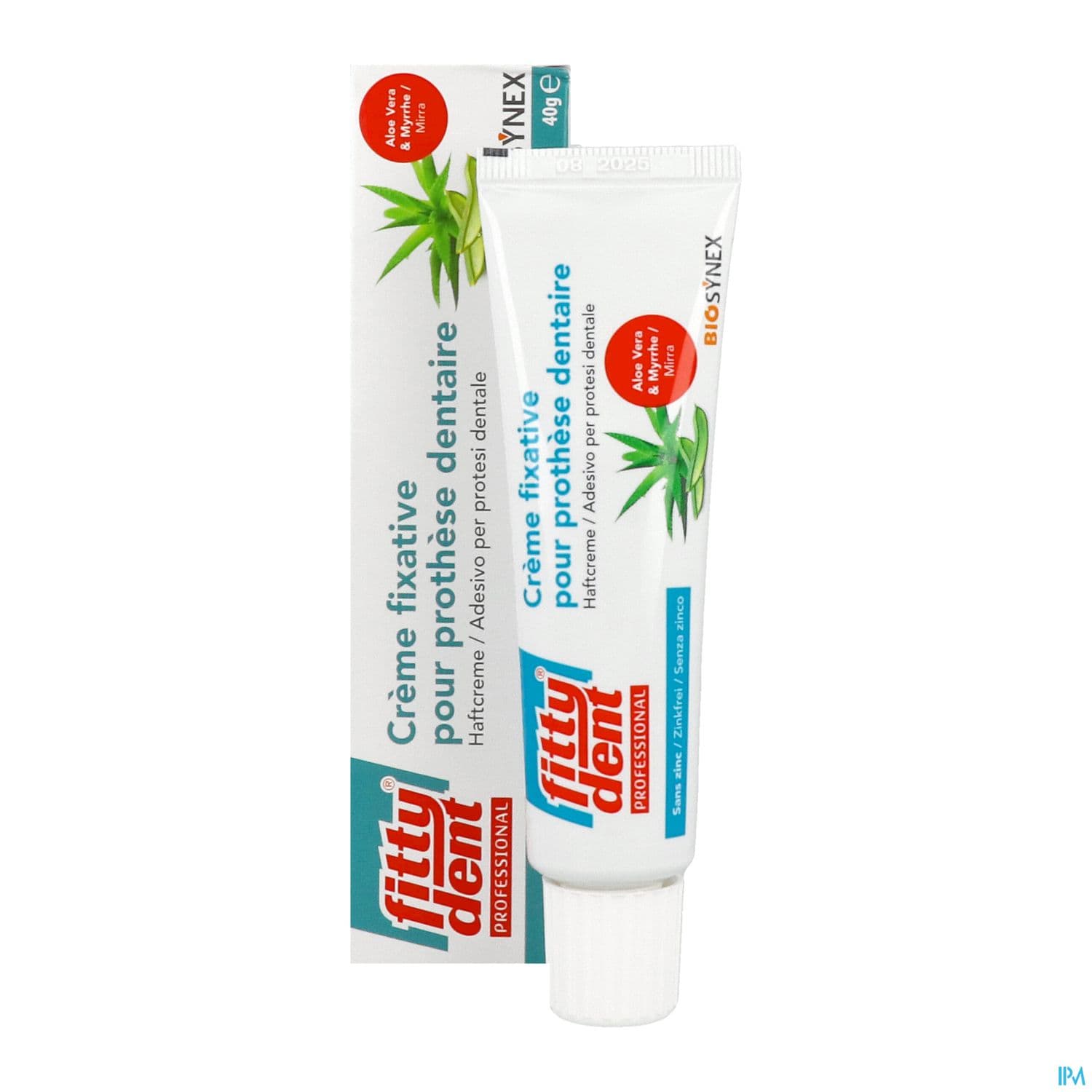 Fittydent Professionnal Creme Fixative Sans Zinc 40g