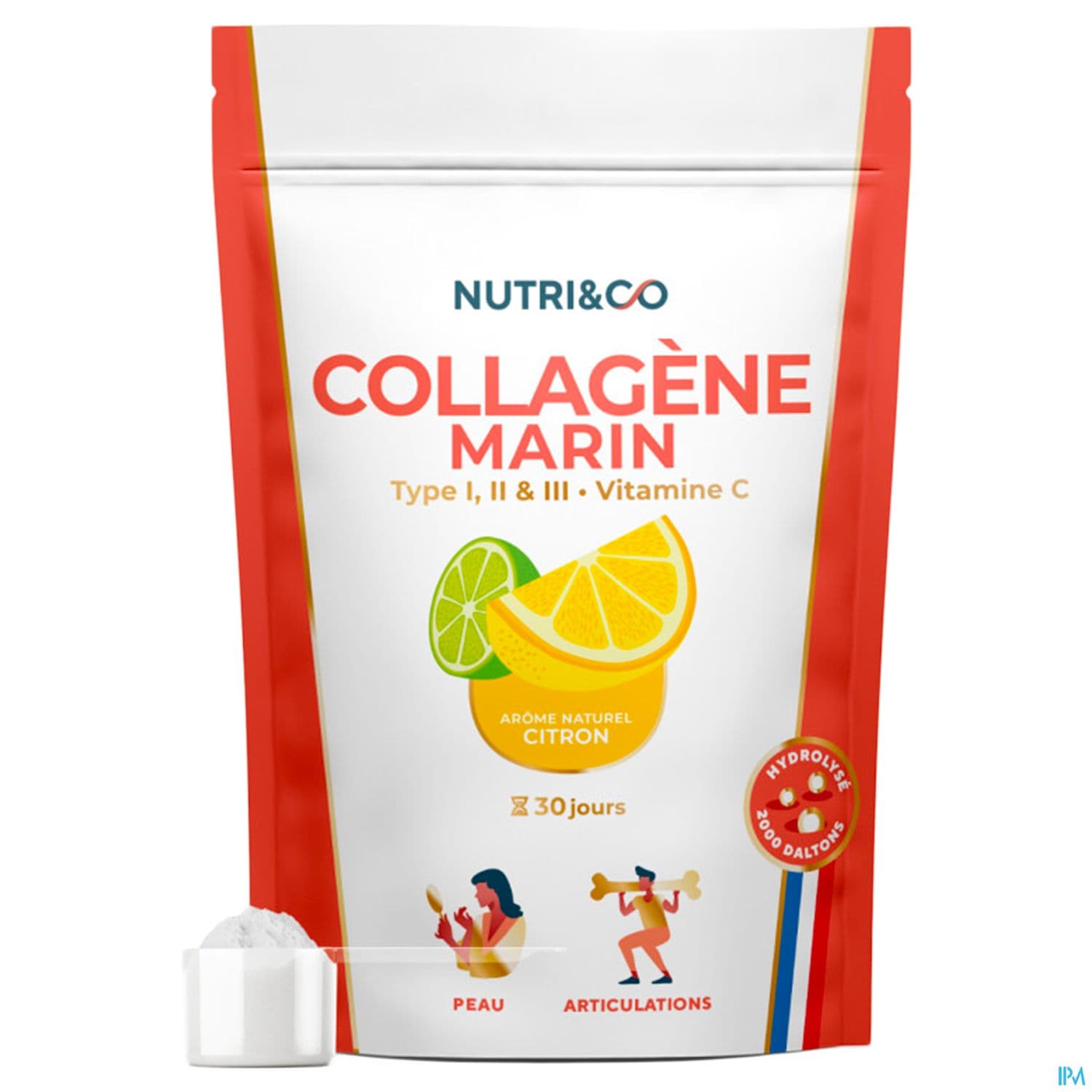 NUTRI&CO COLLAGENE CITRON 180G